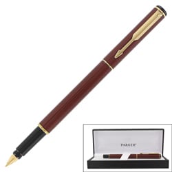 Parker 88 Maroon Lacquer GT Fine Point Fountain Pen