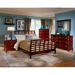 Barton Brown King Size Modern Bedroom Set