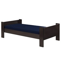 Popsicle Espresso Twin Bed