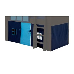 Popsicle Blue Play Curtains
