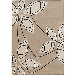 Handmade Sabrina Cuban Sand Wool Rug (9' x 12')