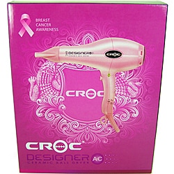 Turboion Croc Designer Pink Hair Dryer 