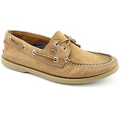 Sperry Top Sider Men's A/O 2-eye Brown Casual Shoes Wide