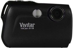 Vivitar V5119 5MP Black Digital Camera