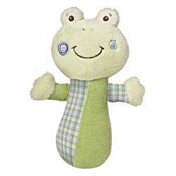 Mary Meyer Baby Cheery Cheeks Hop Hop Frog Rattle