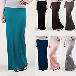 Tabeez Women's Pencil Maxi Skirt