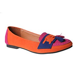 Refresh by Beston Women's BELIN-05 Round Toe Slip-ons