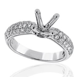 14kt White Gold 0.50ct TDW Diamond Engagment Ring