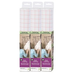 Cricut Cuttables Easy Application Vinyl Transfer Tape (Set of Three)