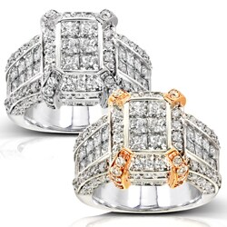 14k Gold 3ct TDW Diamond Ring (H-I, I1-I2)