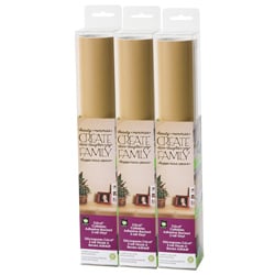 Cricut Light Brown Adhesive Back Vinyl Sheets (Pack of 3)