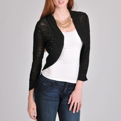Sunny Leigh Women's Loose Knit Shrug