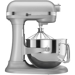 KitchenAid Pro Metallic Chrome 600 6-Quart Bowl-Lift Stand Mixer (Refurbished)