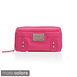 Nine West Studded Zip-around Wallet