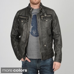 X-RAY Jeans Men's PU Moto Jacket