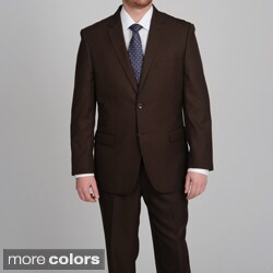 Caravelli Men's 2-button Shark Pattern Suit