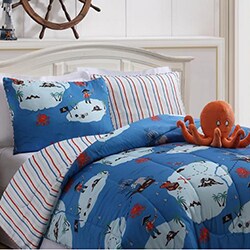 Jack the Pirate Reversible 4-piece Comforter Set