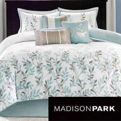 Madison Park Amber Cotton Sateen 7-piece Comforter Set