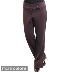 Stanzino Women's Plus Relaxed Fit Pants