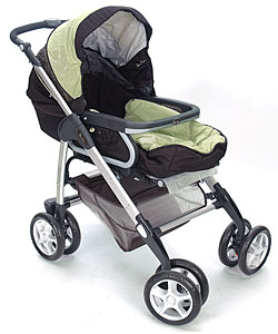Silver Cross Pistachio Linear Freeway Stroller