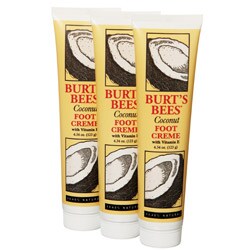 Burt's Bees 4.34-ounce Coconut Foot Creme (Pack of 3)