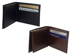 Amerileather Men's Leather Bi-fold Wallet