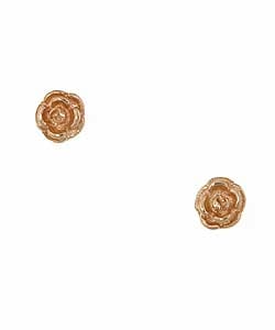 14-kt. Black Hills Gold Rose Earrings