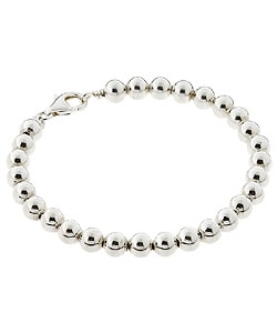 Tressa Sterling Silver Bead Bracelet