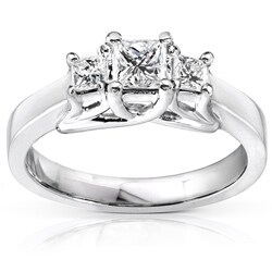 14k Gold 1/2ct TDW Princess Diamond Ring