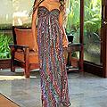 Rayon 'Bali Empress' Batik Dress (Indonesia)