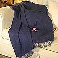 Cotton 'Indigo Riches' Throw (Thailand)