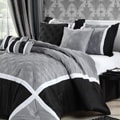 Quincy Grey 8-piece Comforter Set