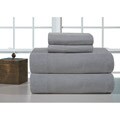 Heather Grey Heavyweight Flannel Sheet Set