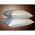 Swiss Dot 330 Thread Count Down Alternative Pillows (Set of 2)