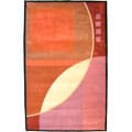 Hand-tufted Eclipse Wool Rug (8' x 11')