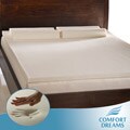 Comfort Dreams 2-inch Queen/ King-size Memory Foam Mattress Topper/ Contour Pillow Set