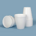 Medline Styrofoam Cup, 6-oz (bulk pack of 1000)