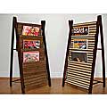 Natural Fiber Magazine Rack (Indonesia)