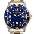 Stuhrling Original Clipper Men's Blue Dial Steel Watch