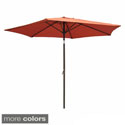 Aluminum Tilt and Crank 8-foot Outdoor Umbrella