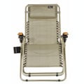Lounge Lizard Salt & Pepper Folding Travel Chair