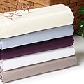 Supima Cotton 600 Thread Count Stripe Duvet Cover