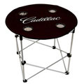 Black Folding Table with Cadillac Logo