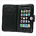 Deluxe Apple iPhone Wallet Leather Case for iPhone 1st Gen, 3G/3GS