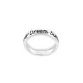 Sterling Silver Inspirational 'Dream' Ring