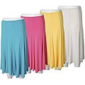 Adi Designs S. Max Women's Solid Mid-length Skirt