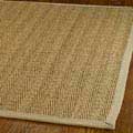 Hand-woven Diamonds Natural/ Beige Seagrass Rug (3' x 5')