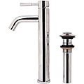 Fontaine Chrome Vessel Filler Faucet with Drain