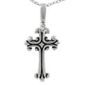 Tressa Sterling Silver Antique Cross Necklace