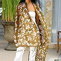 Silk 'Butterfly Bliss' Batik Shawl (Indonesia)